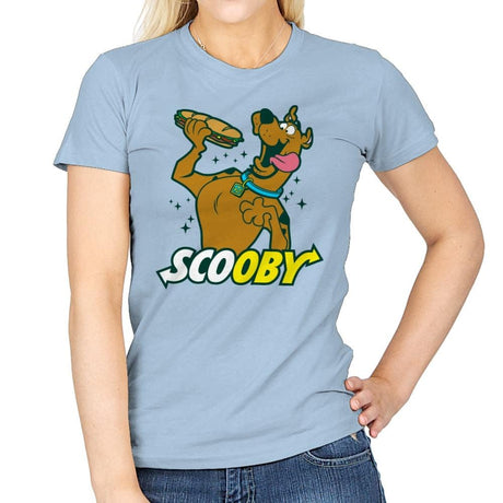 Scoobyway - Womens T-Shirts RIPT Apparel Small / Light Blue