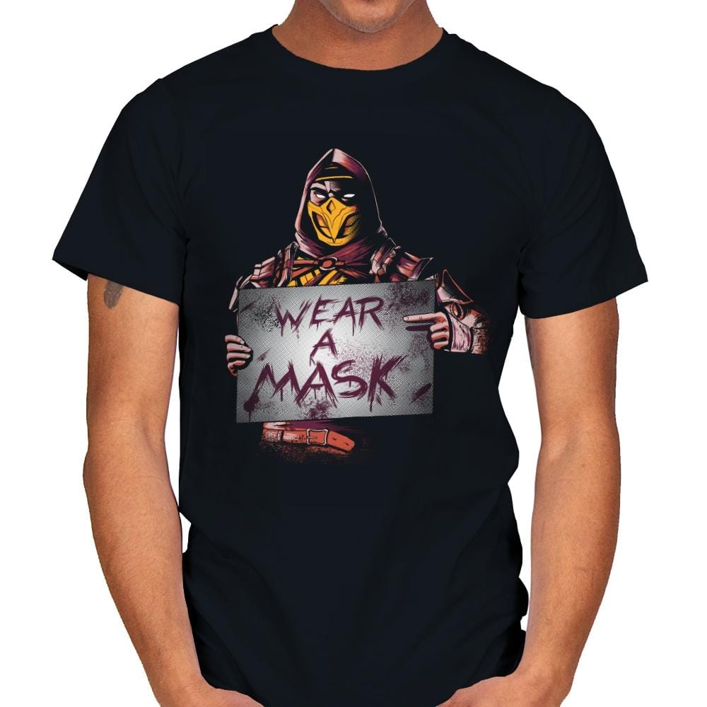 Scorpion Says - Mens T-Shirts RIPT Apparel Small / Black