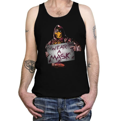 Scorpion Says - Tanktop Tanktop RIPT Apparel X-Small / Black