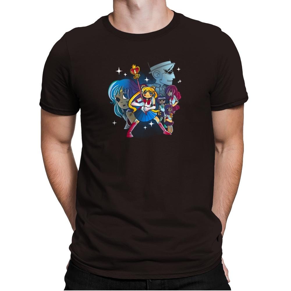 Scout Pilgrim Exclusive - Mens Premium T-Shirts RIPT Apparel Small / Dark Chocolate