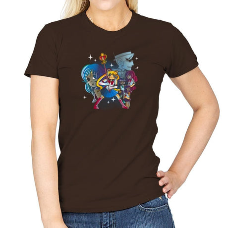 Scout Pilgrim Exclusive - Womens T-Shirts RIPT Apparel Small / Dark Chocolate