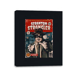 Scranton Strangler - Canvas Wraps Canvas Wraps RIPT Apparel 11x14 / Black