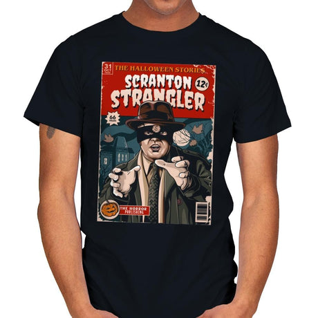 Scranton Strangler - Mens T-Shirts RIPT Apparel Small / Black