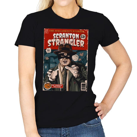 Scranton Strangler - Womens T-Shirts RIPT Apparel Small / Black