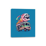 Scream for Ice Cream - Canvas Wraps Canvas Wraps RIPT Apparel 8x10 / Sapphire