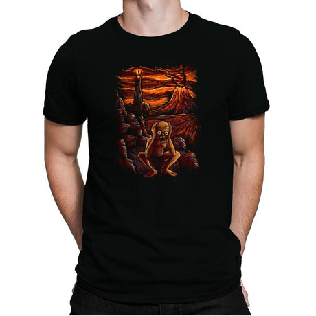 Scream In Modor - Pop Impressionism - Mens Premium T-Shirts RIPT Apparel Small / Black