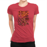 Scream In Modor - Pop Impressionism - Womens Premium T-Shirts RIPT Apparel Small / Red