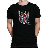 Screamer Tessellation - 80s Blaarg - Mens Premium T-Shirts RIPT Apparel Small / Black