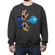Screaming Hadouken - Crew Neck Sweatshirt Crew Neck Sweatshirt RIPT Apparel Small / Charcoal