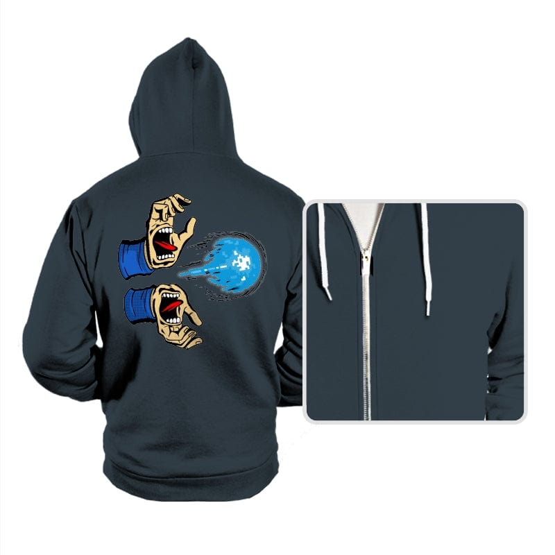 Screaming Hadouken - Hoodies Hoodies RIPT Apparel Small / Dark Gray