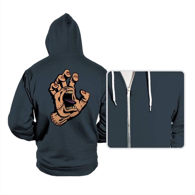 Screaming Thing - Hoodies Hoodies RIPT Apparel Small / Dark Gray