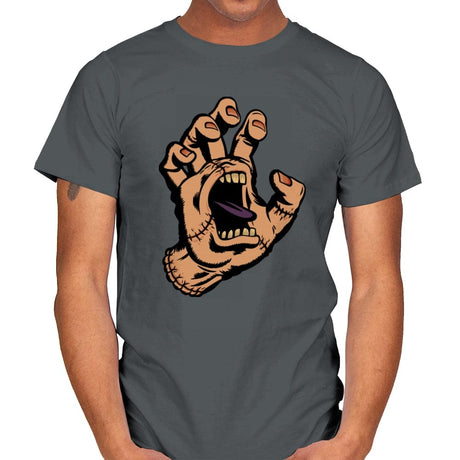 Screaming Thing - Mens T-Shirts RIPT Apparel Small / Charcoal