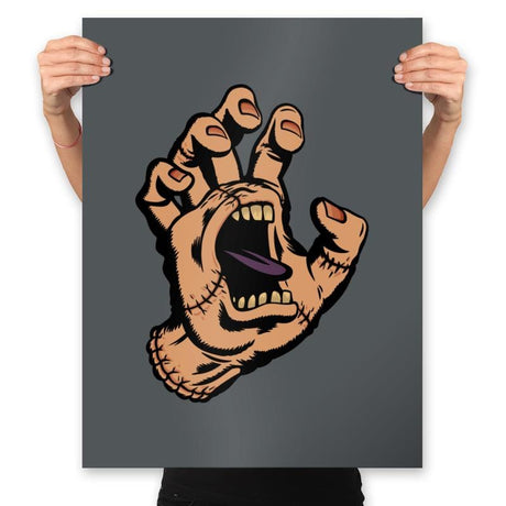 Screaming Thing - Prints Posters RIPT Apparel 18x24 / Charcoal