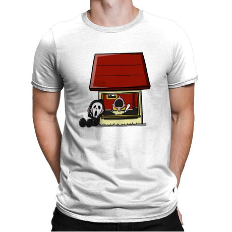 Screamnuts - Mens Premium T-Shirts RIPT Apparel Small / White