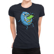 Screen Burster!  - Womens Premium T-Shirts RIPT Apparel Small / Midnight Navy