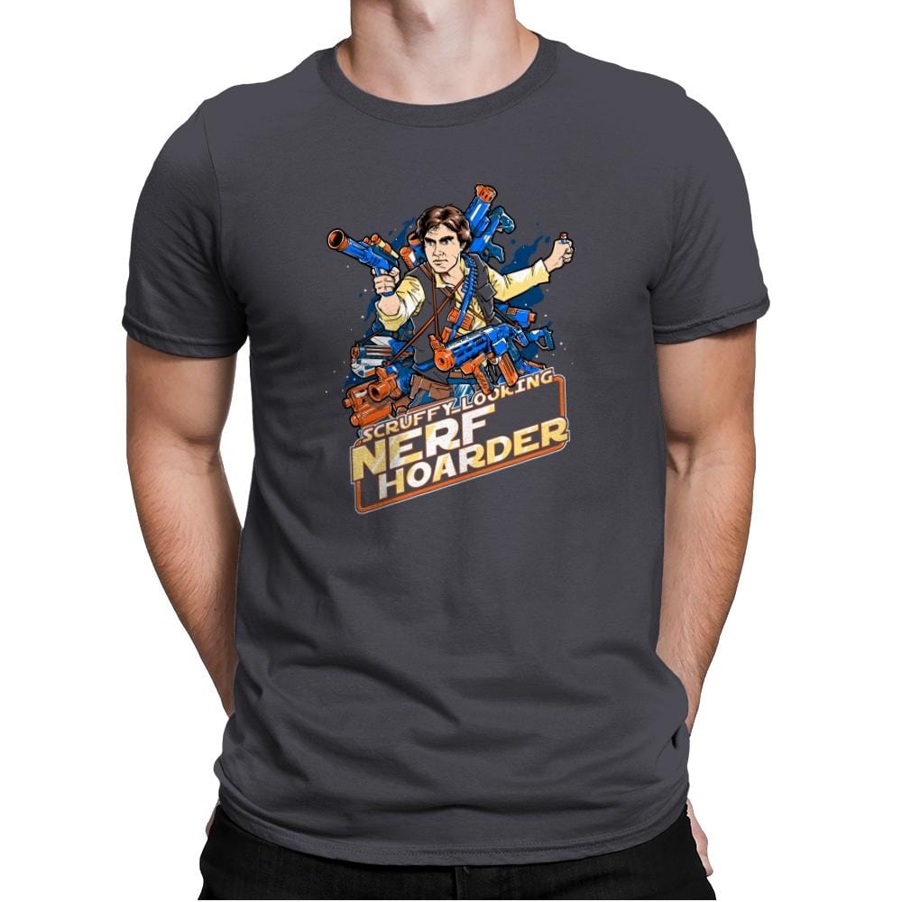 Scruffy Looking Nerf Hoarder Exclusive - Mens Premium T-Shirts RIPT Apparel Small / Heavy Metal