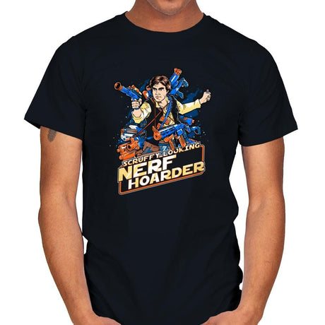 Scruffy Looking Nerf Hoarder Exclusive - Mens T-Shirts RIPT Apparel Small / Black