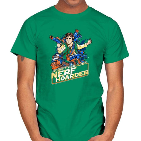 Scruffy Looking Nerf Hoarder Exclusive - Mens T-Shirts RIPT Apparel Small / Kelly Green