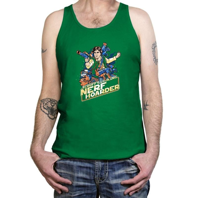 Scruffy Looking Nerf Hoarder Exclusive - Tanktop Tanktop RIPT Apparel X-Small / Kelly