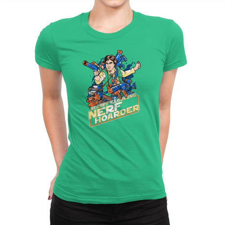 Scruffy Looking Nerf Hoarder Exclusive - Womens Premium T-Shirts RIPT Apparel Small / Kelly Green