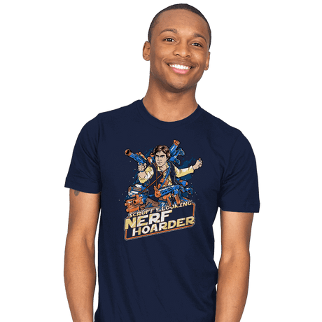 Scruffy Looking Nerf Hoarder - Mens T-Shirts RIPT Apparel