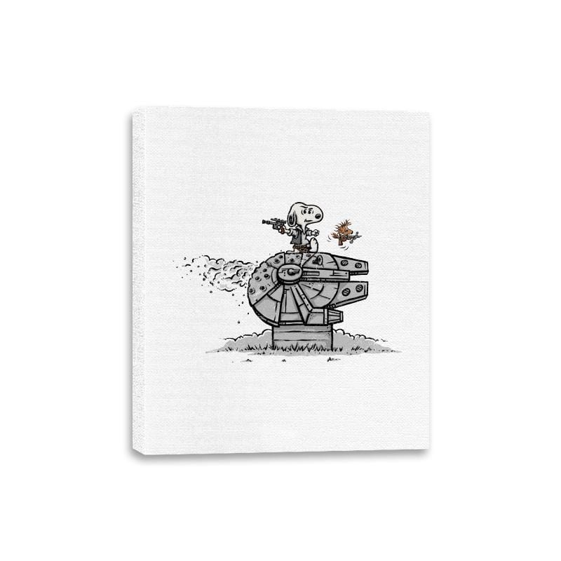 Scruffy Nerfherders - Canvas Wraps Canvas Wraps RIPT Apparel 8x10 / White