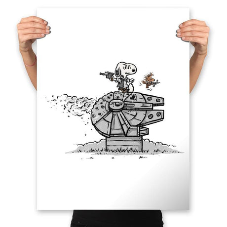 Scruffy Nerfherders - Prints Posters RIPT Apparel 18x24 / White