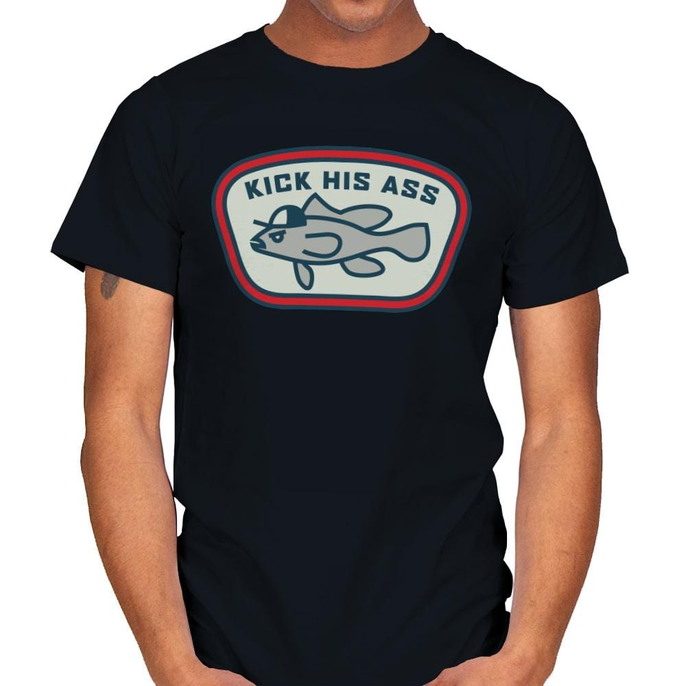 Sea Bass - Mens T-Shirts RIPT Apparel Small / Black