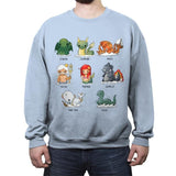 Sea Monsters - Crew Neck Sweatshirt Crew Neck Sweatshirt RIPT Apparel