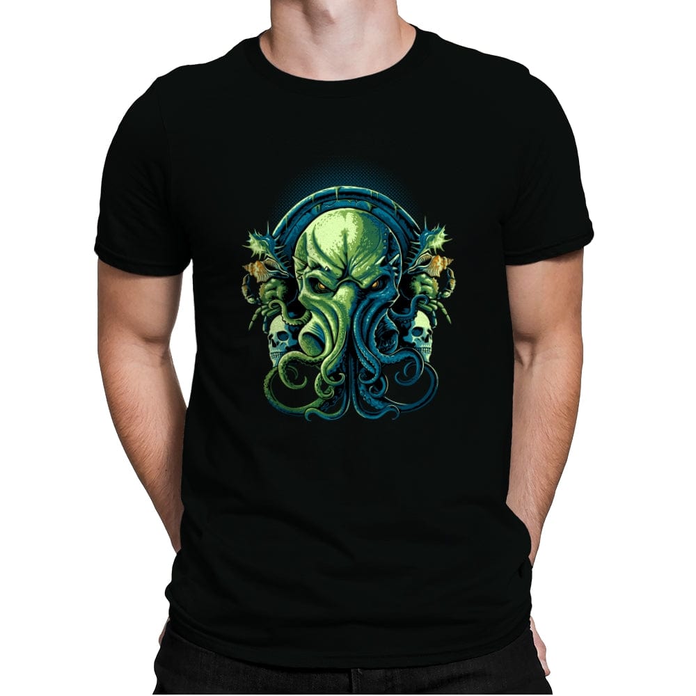 Seas of Infinity - Mens Premium T-Shirts RIPT Apparel Small / Black