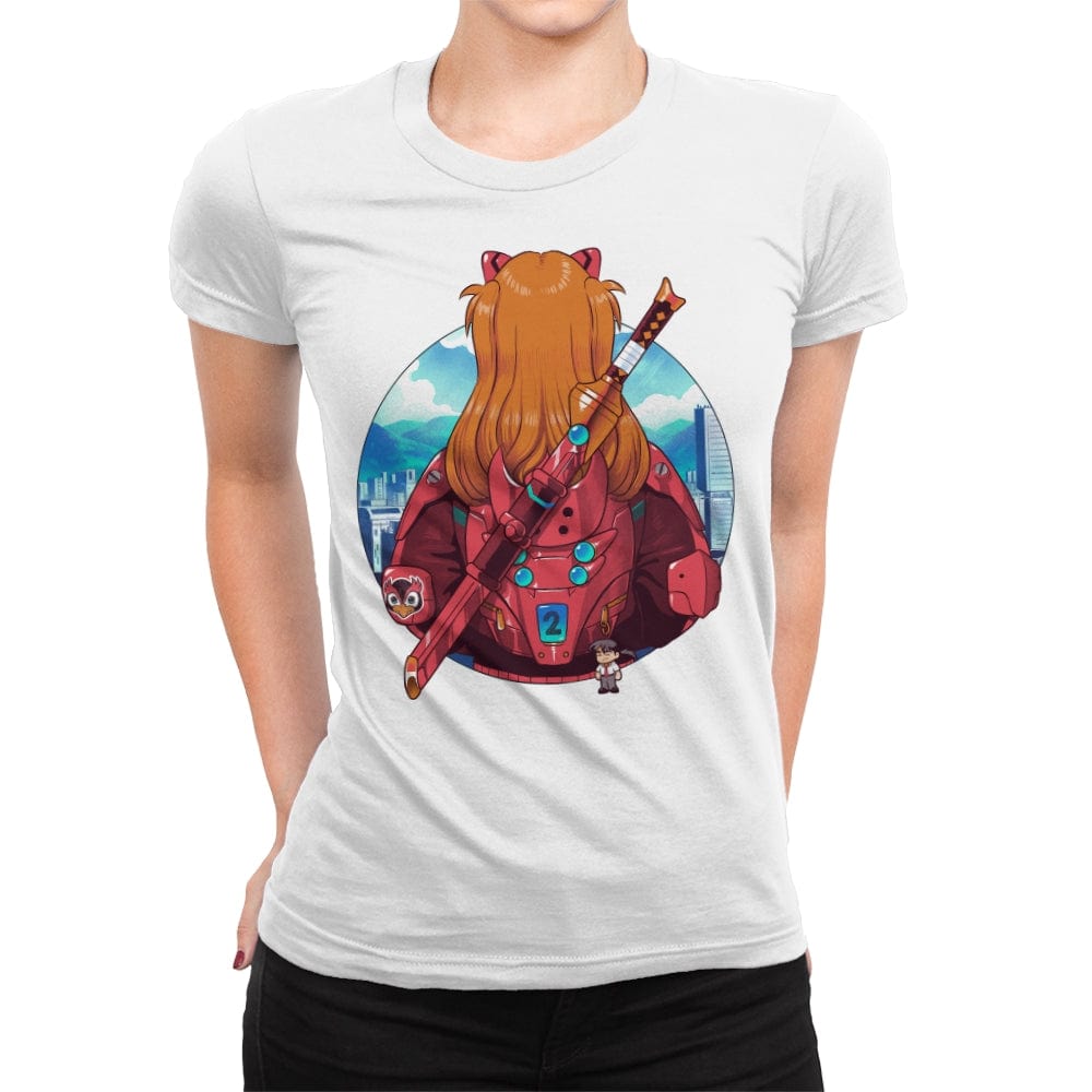 Second Summer - Womens Premium T-Shirts RIPT Apparel Small / White