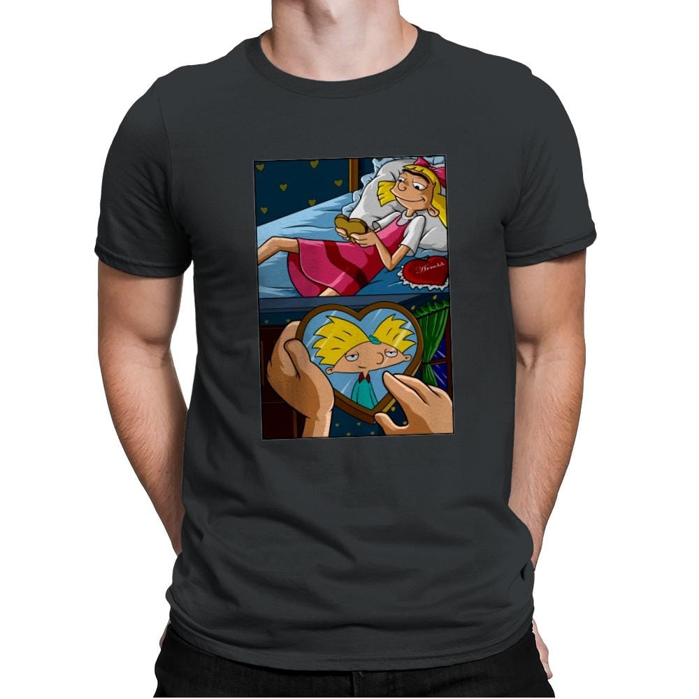 Secret Crush - Mens Premium T-Shirts RIPT Apparel Small / Heavy Metal