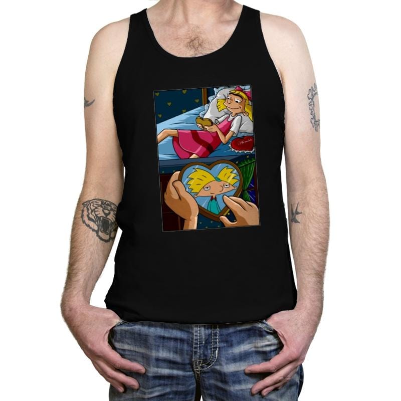 Secret Crush - Tanktop Tanktop RIPT Apparel X-Small / Black
