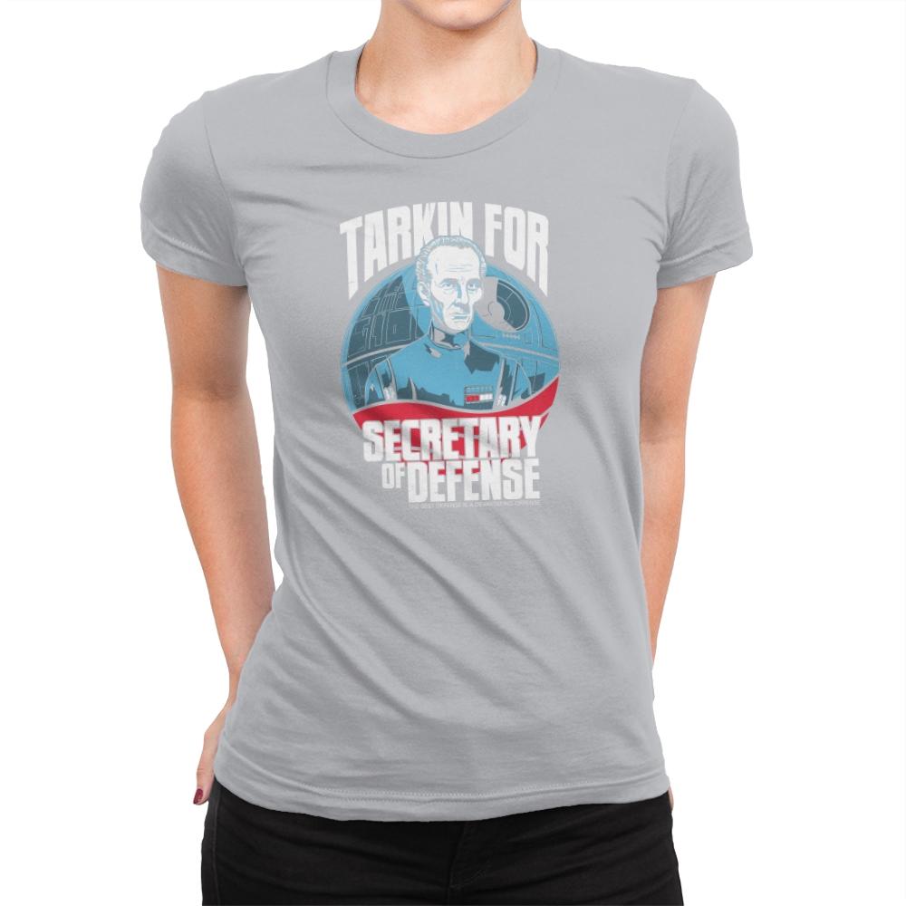 Secretary of Defense Exclusive - Womens Premium T-Shirts RIPT Apparel Small / Heather Grey
