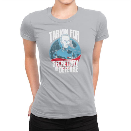 Secretary of Defense Exclusive - Womens Premium T-Shirts RIPT Apparel Small / Heather Grey
