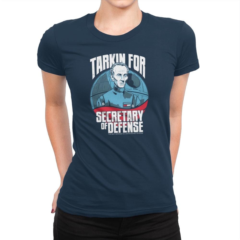 Secretary of Defense Exclusive - Womens Premium T-Shirts RIPT Apparel Small / Midnight Navy