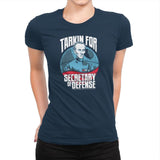 Secretary of Defense Exclusive - Womens Premium T-Shirts RIPT Apparel Small / Midnight Navy