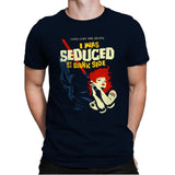 Seduced by the Dark Side - Best Seller - Mens Premium T-Shirts RIPT Apparel Small / Midnight Navy