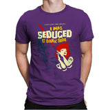 Seduced by the Dark Side - Best Seller - Mens Premium T-Shirts RIPT Apparel Small / Purple Rush