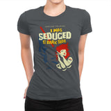 Seduced by the Dark Side - Best Seller - Womens Premium T-Shirts RIPT Apparel Small / Heavy Metal