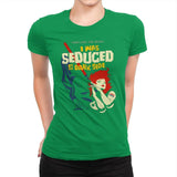 Seduced by the Dark Side - Best Seller - Womens Premium T-Shirts RIPT Apparel Small / Kelly Green