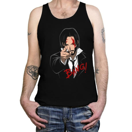 See you Baba Yaga - Tanktop Tanktop RIPT Apparel X-Small / Black