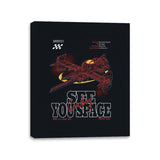 See you Space Cowboy - Canvas Wraps Canvas Wraps RIPT Apparel 11x14 / Black