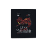 See you Space Cowboy - Canvas Wraps Canvas Wraps RIPT Apparel 8x10 / Black
