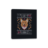 See you space cowdog... - Ugly Holiday - Canvas Wraps Canvas Wraps RIPT Apparel 8x10 / Black