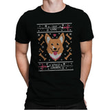 See you space cowdog... - Ugly Holiday - Mens Premium T-Shirts RIPT Apparel Small / Black