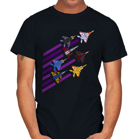 Seekers And Coneheads - Mens T-Shirts RIPT Apparel Small / Black