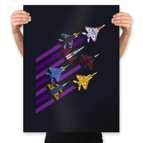Seekers And Coneheads - Prints Posters RIPT Apparel 18x24 / Black