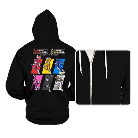 Select a Ranger - Hoodies Hoodies RIPT Apparel Small / Black