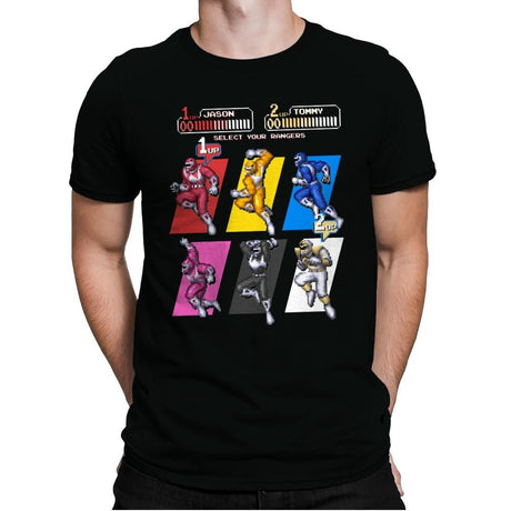 Select a Ranger - Mens Premium T-Shirts RIPT Apparel Small / Black